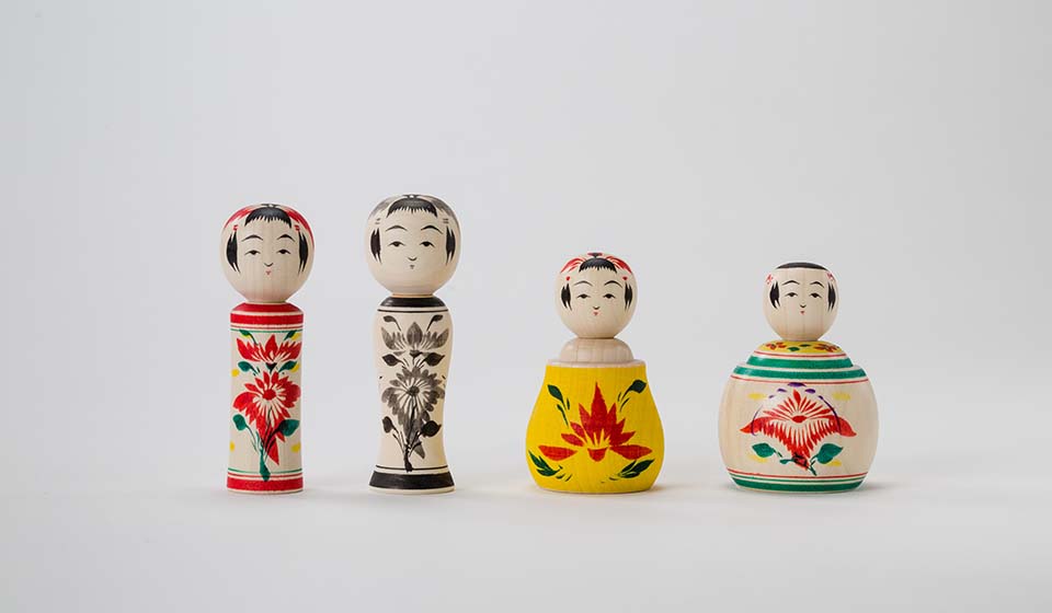 【中川政七商店 渋谷店】桜井こけし店 こけしのひな祭り展