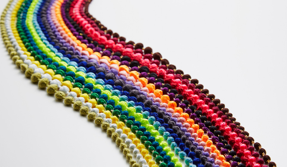 【中川政七商店 ルクア イーレ店 】「000(トリプル・オゥ) 刺繍のアクセサリー展」