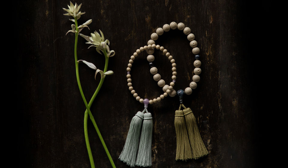 【中川政七商店 ルクアイーレ店】「ひいらぎ」お念珠お誂え会