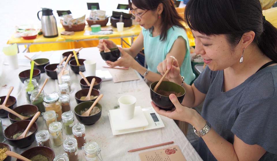 大和生薬の食とコスメ　七味づくりワークショップ　＠中川政七商店 近鉄百貨店奈良店