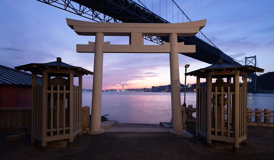 創建1800年の「和布刈神社」をコンサルティング