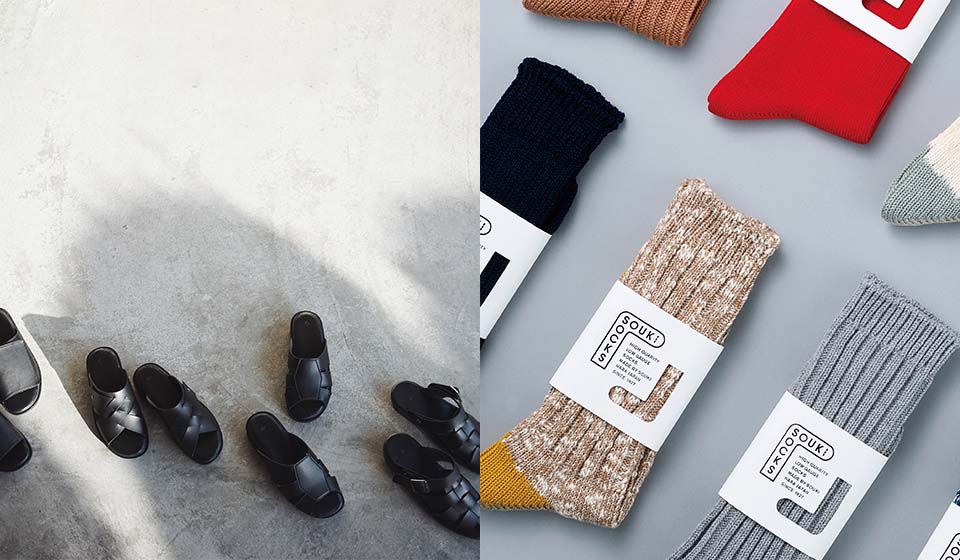 【中川政七商店 近鉄百貨店奈良店】 大和路めぐり#37 奈良歩き~サンダルと靴下と