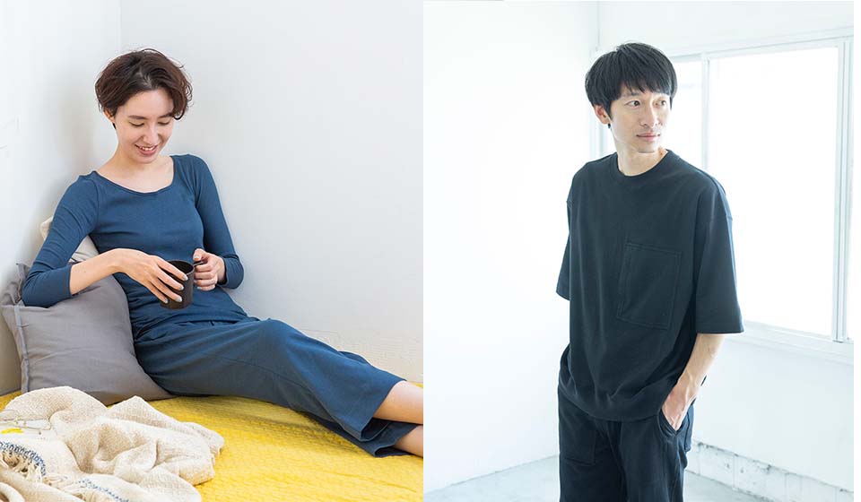 【中川政七商店 渋谷店】 me.とHAAGのリラックスウェア